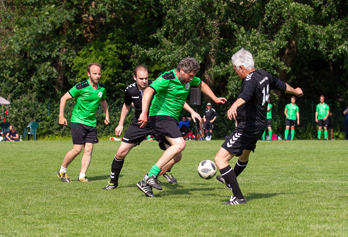 Das Professoren-Fußballturnier des Universitätsbundes Halle–Jena–Leipzig fand 2019 am 11. Juni in Halle (Saale) statt.